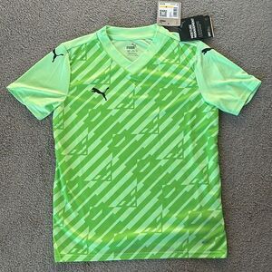 🌸HP🌸PUMA YOUTH TEAM ULTIMATE JERSEY - FIZZY LIME!